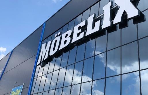 Realizace zálohování obchodního centra Möbelix 1
