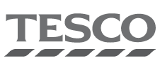 logo Tesco BW