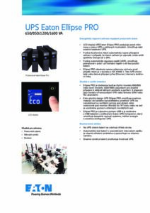 Eaton Ellipse PRO CZ pdf