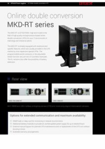 Effekta MKD RT Series 700 3000VA EN pdf