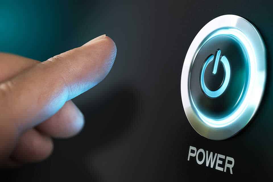 Tlačítko power