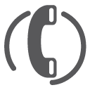 Telefon ikona grey Telefon ikona grey